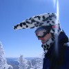 49 My brother, Ben, in the snow leopard ski hat our mother made for him 15 years ago. March 16 2008.