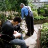 Toronto's most beautiful greenhouse, Allan Gardens, is located in one of it's grimiest neighbourhoods. One of a set of four photos published in The Varsity, March 14 2005.