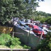 Lucy Avenue residents in Scarborough (an eastern suburb of Toronto, Ontario) live right next door to an auto recycling yard, which they say makes their little street a living hell. Published in Corporate Knights, May 22 2007.