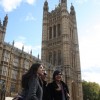 Campaigners Melina Laboucan-Massimo, Heather Milton Lightening and Eriel Tchekwie Deranger by the House of Commons, London shortly after speaking with Liberal Democrat MP Simon Hughes about tar sands industrialization in Canada and the impacts on First Nations communities. Published with Axis Of Eco, November 17 2009.
