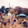 Assorted hippies and children playing in the mud at the Glastonbury Festival, June 2003. I shot this with a disposable camera, as I dared not take any of my valuables into the festival grounds. Published in The Varsity, March 29 2004.
