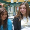 Fourteen-year-olds Sarah Mediouni, left, and Miranda Brar, right, are campaigning to get pesticides banned in their hometown of Orangeville. Six months after starting their campaign Sarah was diagnosed with leukemia. Published in Corporate Knights, November 1, 2006.