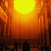 The Sun My favourite exhibit ever to be put on in the turbine hall at the Tate Modern in London, The Sun by Olafur Eliasson. I snapped this anonymous couple's private moment unnoticed. December 29 2003.